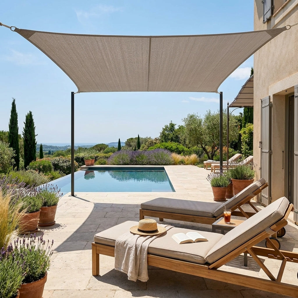Toile d'ombrage pour pergola : les meilleures options