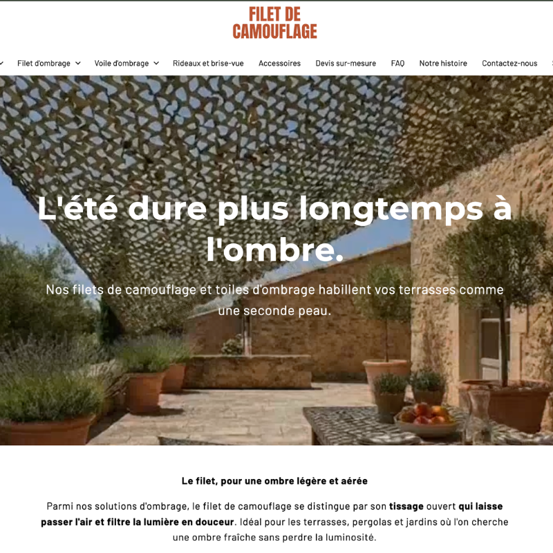 La boutique ouvre