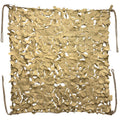 Rideau en filet de camouflage - coloris sable