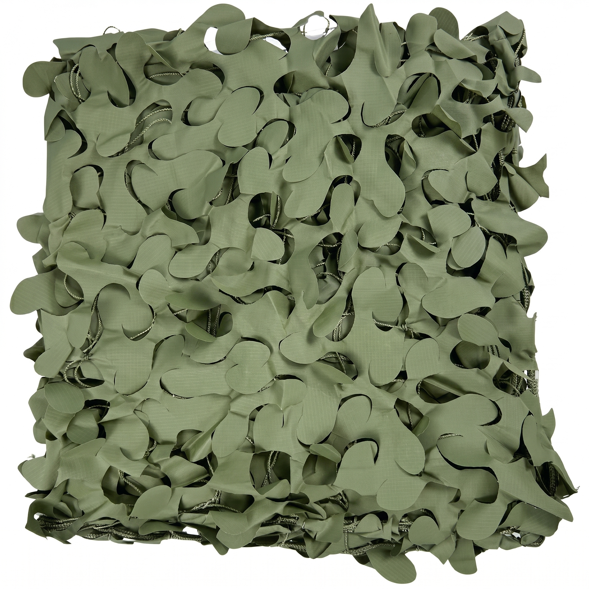 Filet de camouflage renforcé câble acier - détail de la maille