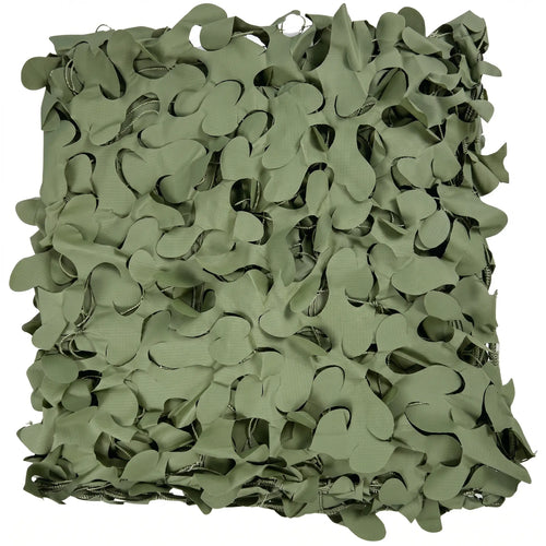 Filet de camouflage renforcé câble acier - détail de la maille